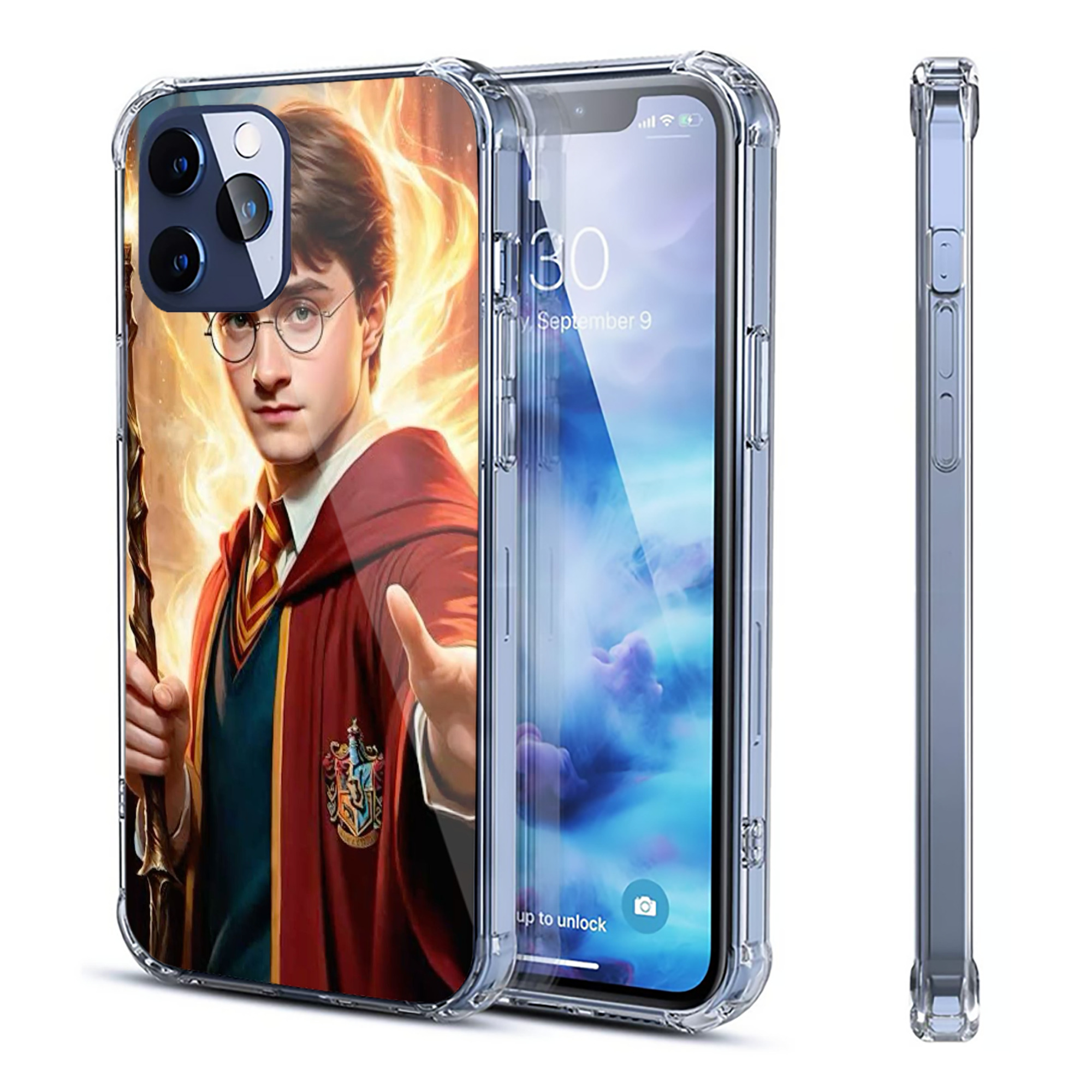 （画像用） Harry Potter ハリー・ポッターシリーズ 【iPhone 12シリーズ対応】透明スマホケース（クリアソフトケース）